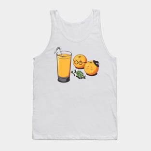 dead orange funny Tank Top